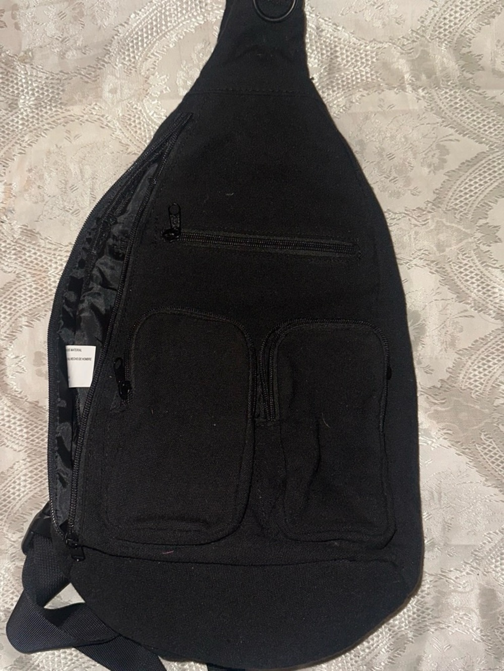 Black sling bag